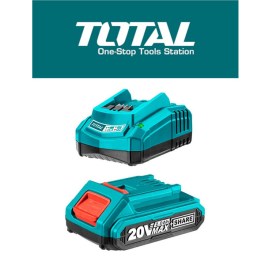 TOTAL SHARE 20V LITHIUM-ION BATTERIES AND CHARGES